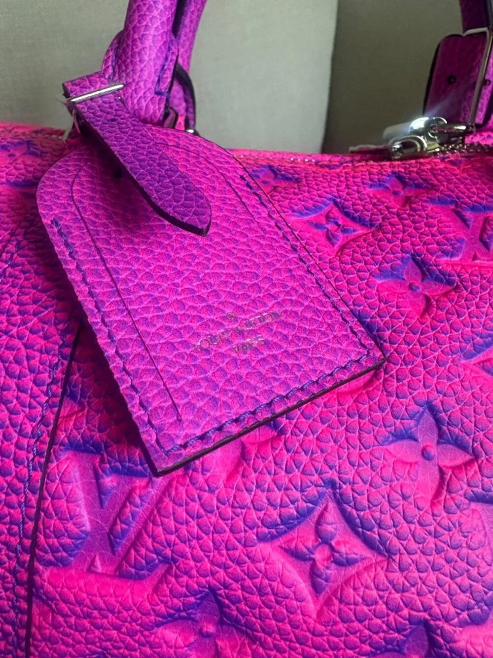 RARE Louis Vuitton Monogram Illusion Keepall Bandouliere 50